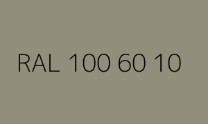Barva RAL 100 60 10