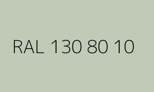 Barva RAL 130 80 10