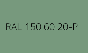 Barva RAL 150 60 20-P