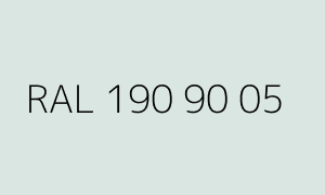Barva RAL 190 90 05