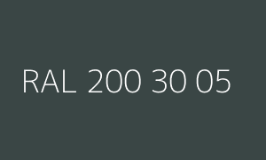 Barva RAL 200 30 05
