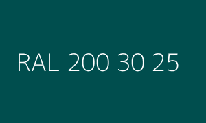 Barva RAL 200 30 25
