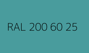 Barva RAL 200 60 25