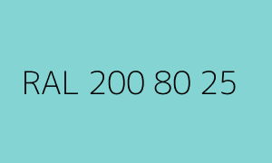Barva RAL 200 80 25
