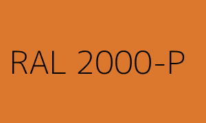 Barva RAL 2000-P