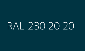 Barva RAL 230 20 20