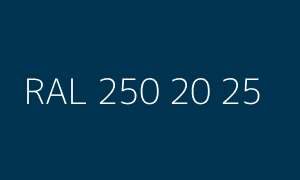 Barva RAL 250 20 25