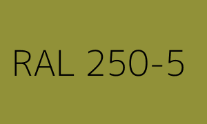 Barva RAL 250-5
