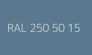 Barva RAL 250 50 15