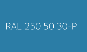 Barva RAL 250 50 30-P