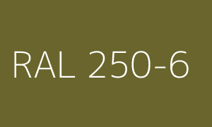 Barva RAL 250-6