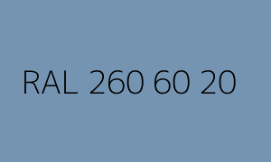 Barva RAL 260 60 20