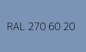 Barva RAL 270 60 20
