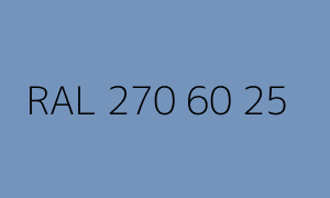 Barva RAL 270 60 25