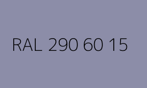 Barva RAL 290 60 15