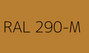 Barva RAL 290-M