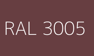 Barva RAL 3005