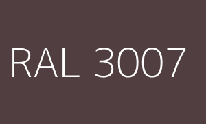 Barva RAL 3007