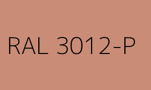 Barva RAL 3012-P