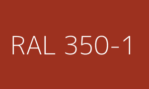 Barva RAL 350-1
