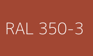 Barva RAL 350-3