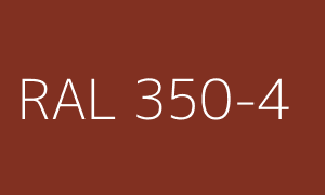 Barva RAL 350-4