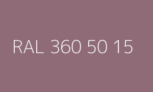 Barva RAL 360 50 15