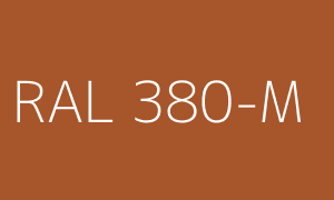 Barva RAL 380-M