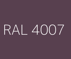 Barva RAL 4007 PURPLE VIOLET