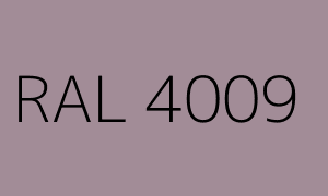 Barva RAL 4009