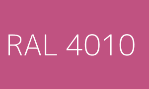 Barva RAL 4010