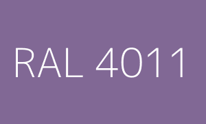 Barva RAL 4011