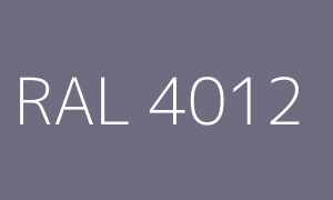 Barva RAL 4012