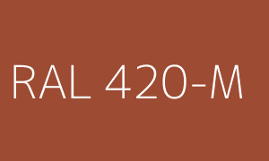 Barva RAL 420-M