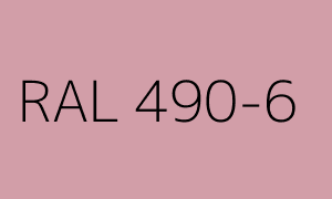 Barva RAL 490-6