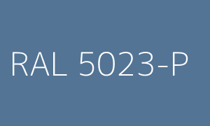 Barva RAL 5023-P