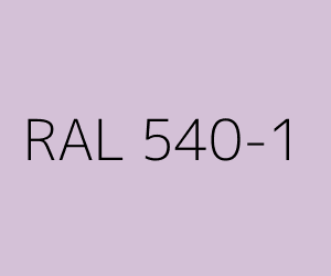 Barva RAL 540-1 