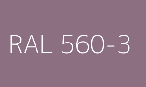 Barva RAL 560-3