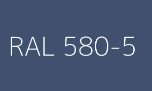 Barva RAL 580-5