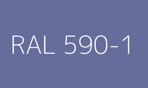 Barva RAL 590-1