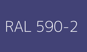 Barva RAL 590-2