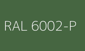 Barva RAL 6002-P