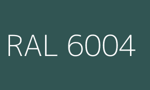 Barva RAL 6004