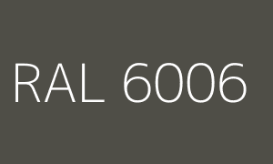 Barva RAL 6006