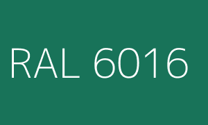 Barva RAL 6016