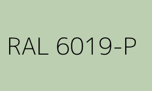 Barva RAL 6019-P