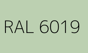 Barva RAL 6019