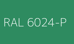 Barva RAL 6024-P