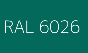 Barva RAL 6026