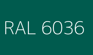Barva RAL 6036